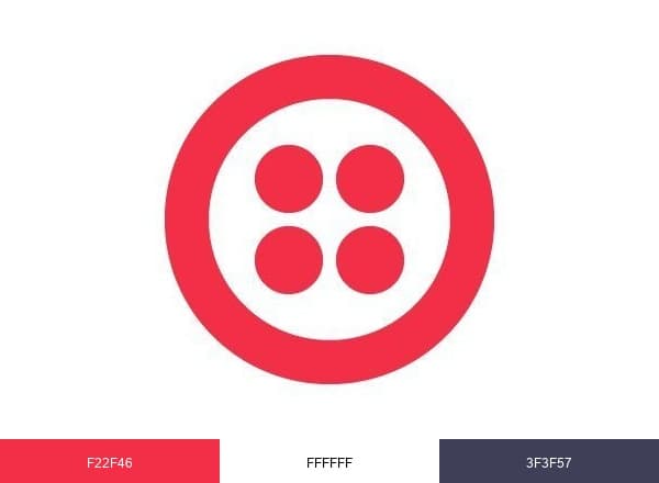 Twilio brand color palette