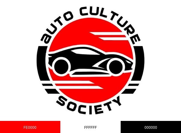 Auto Culture Society brand color palette