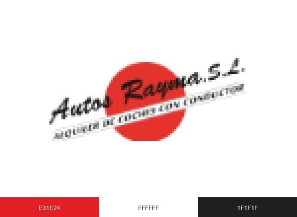 Autos Rayma brand color palette
