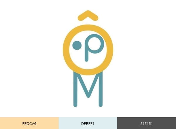 Ô P'tit Môme brand color palette