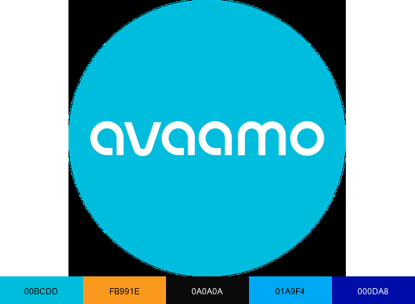 avaamo.ai brand color palette