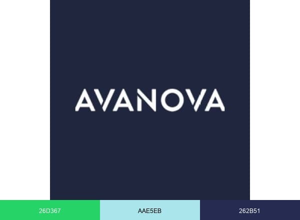 Avanova Treuhand AG brand color palette