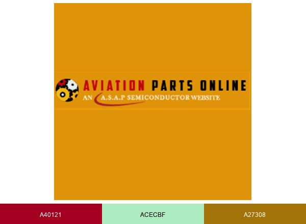 Aviation Parts Online brand color palette