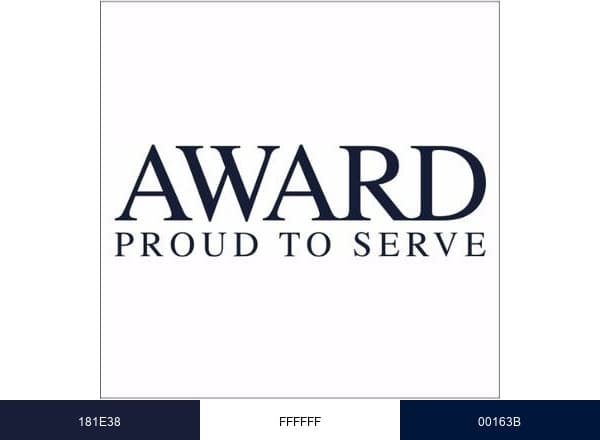 Award Medals brand color palette