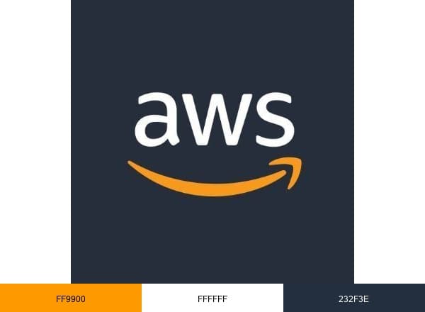 Amazon Web Services brand color palette