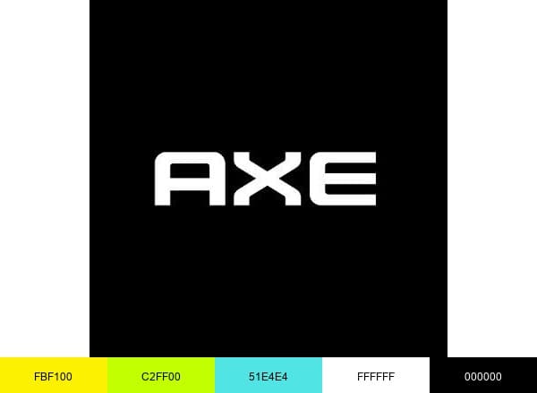 Axe brand color palette