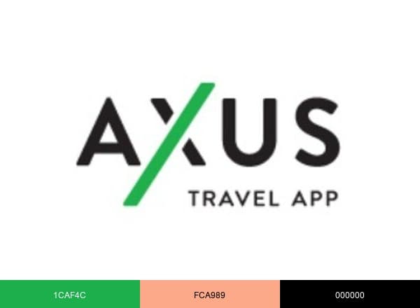 Axus Travel App brand color palette