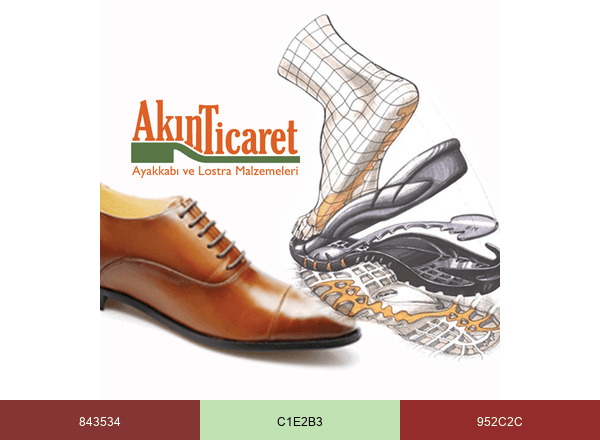 AkÄ±n Ticaret brand color palette