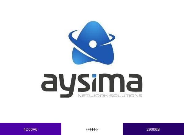 Aysima brand color palette