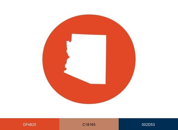 Arizona Commerce Authority brand color palette