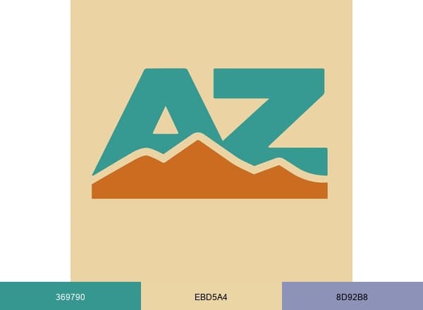 Arizona DCS brand color palette