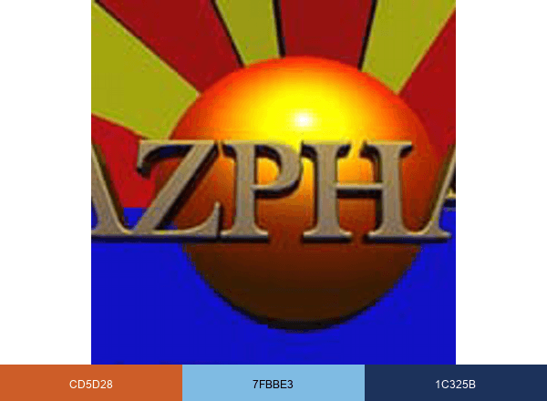 AZPHA brand color palette