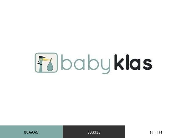 BabyKlas brand color palette