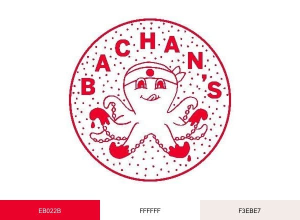 Bachan's brand color palette