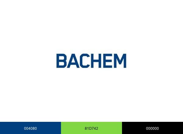 Bachem Group brand color palette