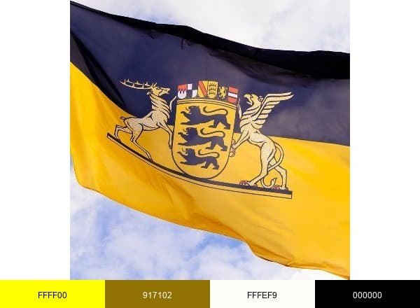 Landesregierung BW brand color palette