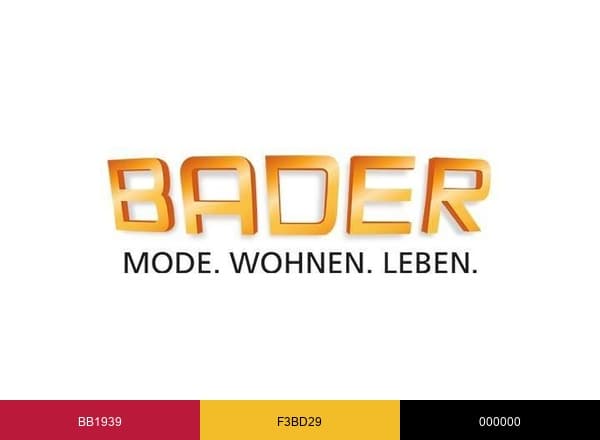 BADER brand color palette