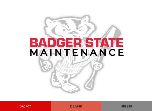 Badger State Maintenance brand color palette