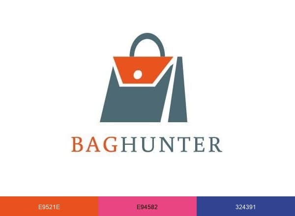 Baghunter brand color palette