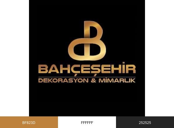 Bahçeşehir Dekorasyon Mimarlık brand color palette