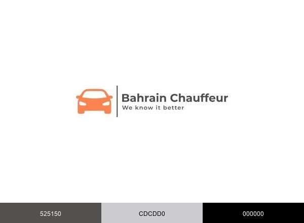 Bahrain Chauffeur brand color palette
