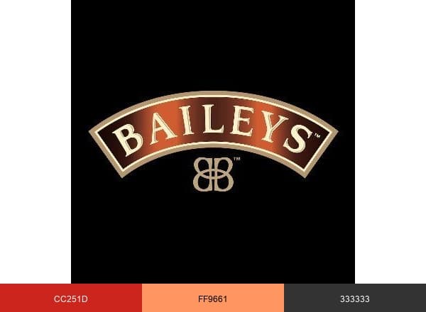Baileys brand color palette