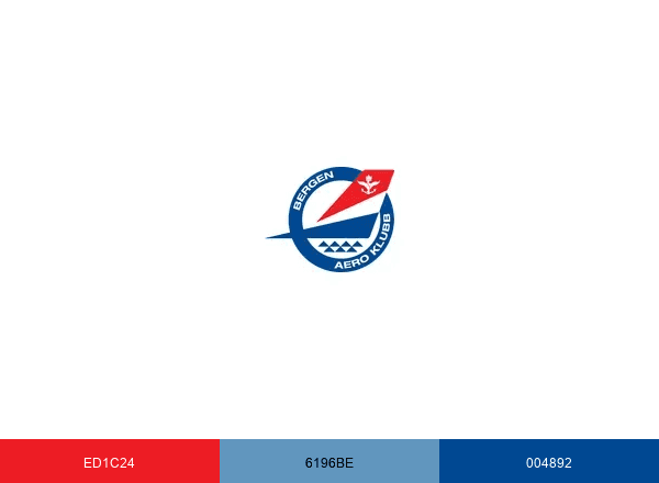 BERGEN AERO KLUBB brand color palette