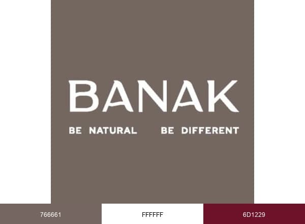 Banak brand color palette