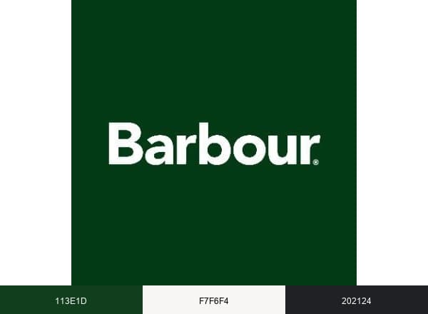 Barbour brand color palette