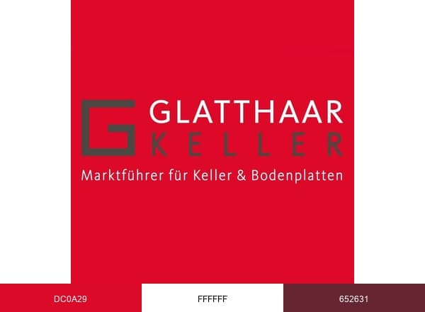 Glatthaar Keller GmbH & Co. KG brand color palette