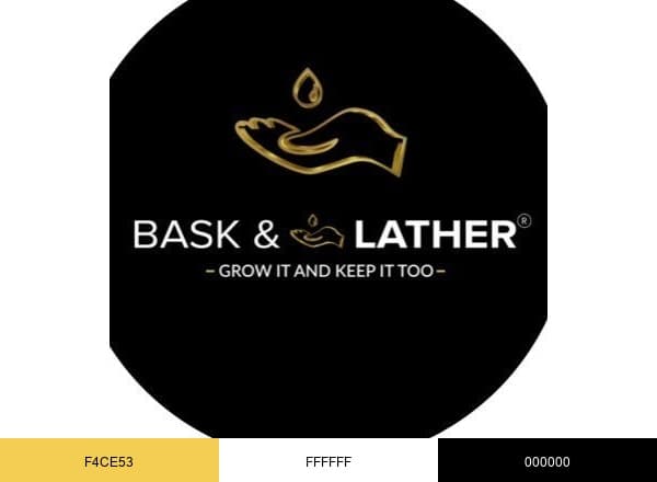 Bask and Lather Co brand color palette