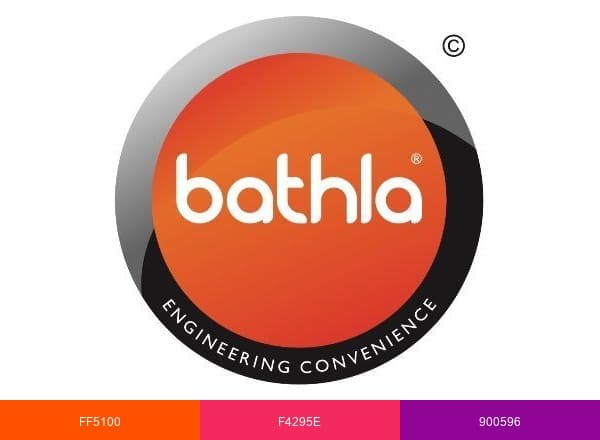 Bathla brand color palette