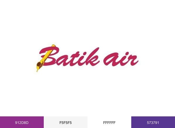 PT Batik Air Indonesia brand color palette