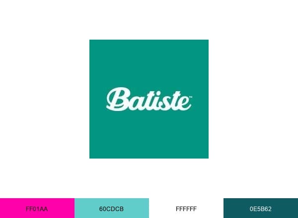 Batiste brand color palette