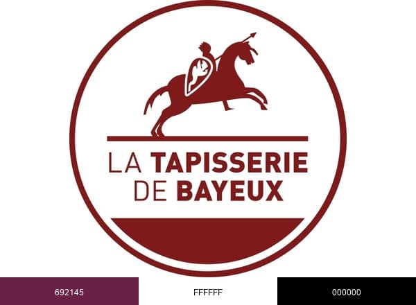 Bayeux Museum brand color palette