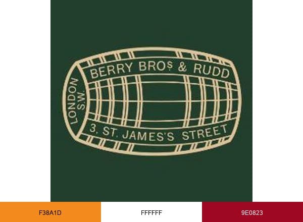 Berry Bros. & Rudd brand color palette