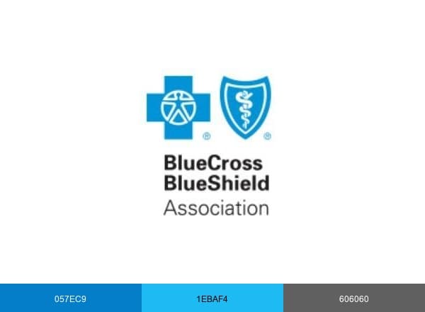 Blue Cross Blue Shield brand color palette