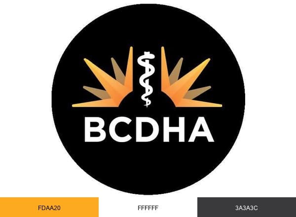 British Columbia Dental Hygienists Association brand color palette