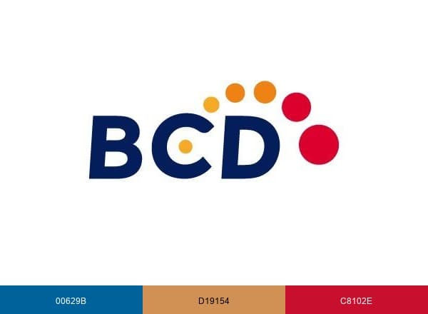 BCD Travel brand color palette