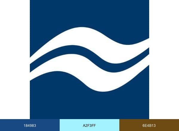 BC Ferries brand color palette