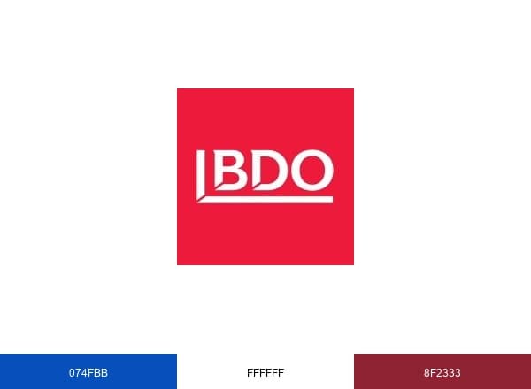 BDO Danmark brand color palette