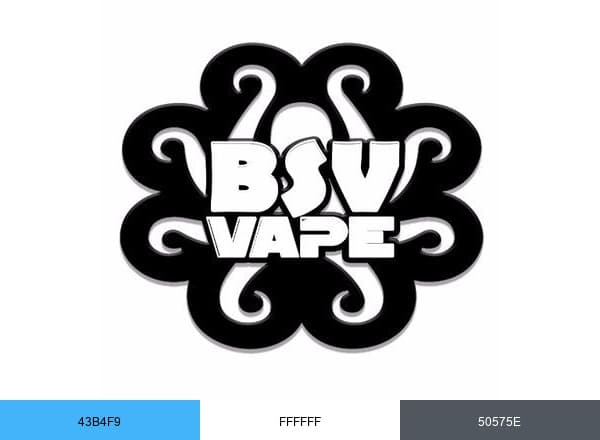 Beachside Vapors brand color palette