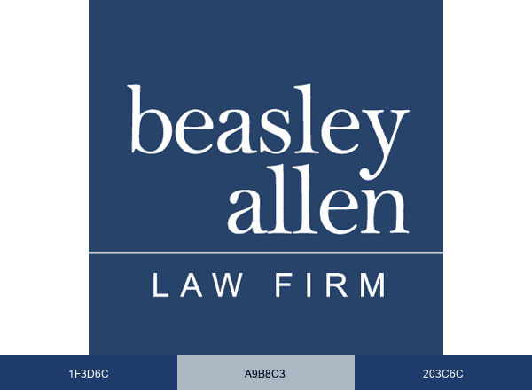 Beasley Allen Law Firm brand color palette