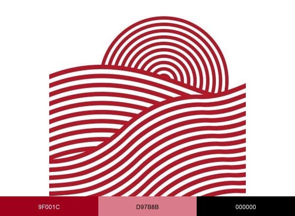 Vins du Beaujolais brand color palette