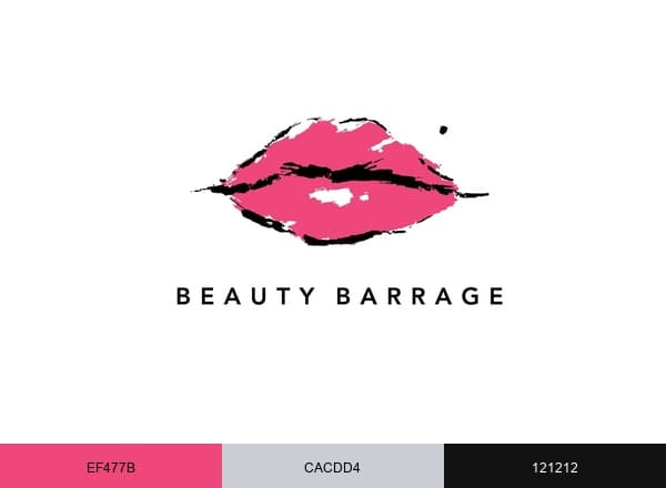Beauty Barrage brand color palette