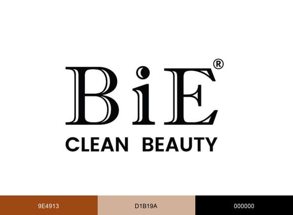 Beauty brand color palette