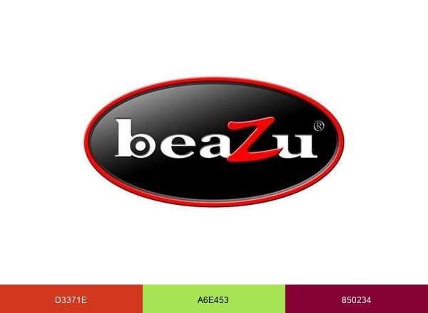 Beazu brand color palette