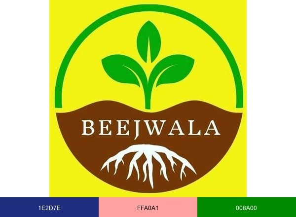 Beejwala brand color palette