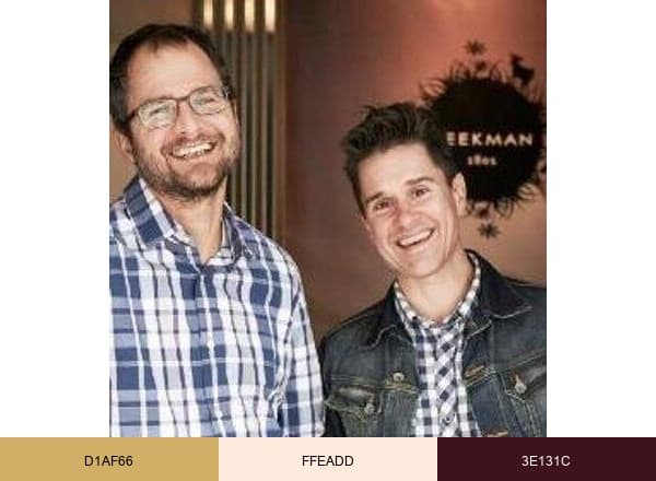 Beekman 1802 Boys brand color palette