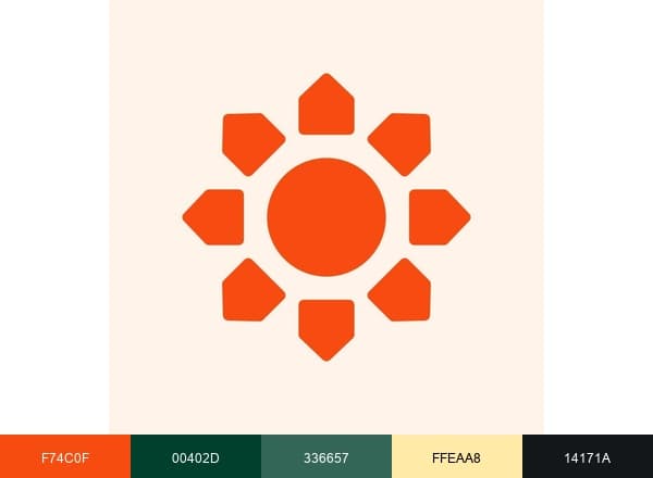 Beem Energy brand color palette